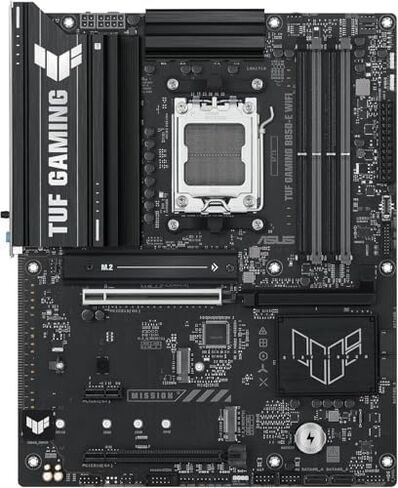 Micro Center CPU Motherboard Memory Combo: AMD Ryzen 7 9850X3D CPU Processor + ASUS TUF Gaming B850-E Motherboard + KLEVV Urbane V RGB DDR5 32GB 6000MHz CL30 Ram Memory White in Kuwait