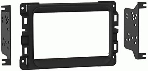 Double DIN Car Stereo Radio Install Kit Package Compatible with Chrysler 200 LX with 3.0" Screen 2015 & 2016 Without Factory Amplifier in Kuwait