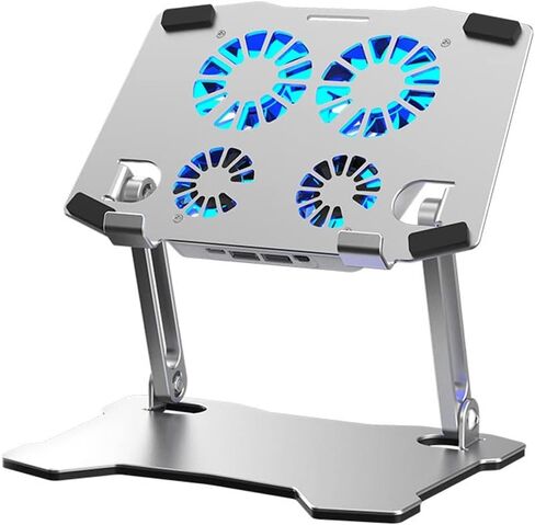 JSEIAJB Cooling Tablet Laptop Stand Adjustable Aluminum Notebook Computer Accessories Portable Holder in Saudi Arabia