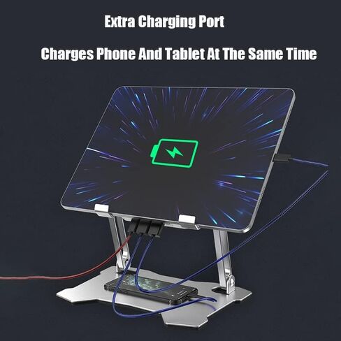 JSEIAJB Cooling Tablet Laptop Stand Adjustable Aluminum Notebook Computer Accessories Portable Holder in Saudi Arabia