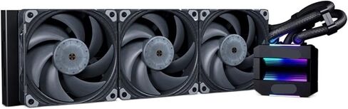T30 V2 AIO Liquid Cooled CPU Cooler 30mm Thick Powerful Radiator T30-120 Fan Infinity Mirror Pump Cover in Kuwait