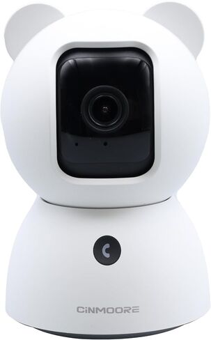 2.5K 4MP Indoor Security Camera for Baby and Pet, WiFi Camera with 355° Pan/Tilt, Human & Pet Detection, Auto Tracking, Night Vision, Two-Way Audio and Privacy Mode in Saudi Arabia