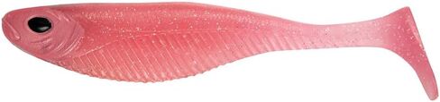 Nomad Design Live Ops Dozer 3" Minnow Unrigged Swimbait Soft Bait Lure, Slow-Speed High Vibration with Reactor-UV & Glow,(5 Pack), for Speckled Trout & Redfish in Kuwait