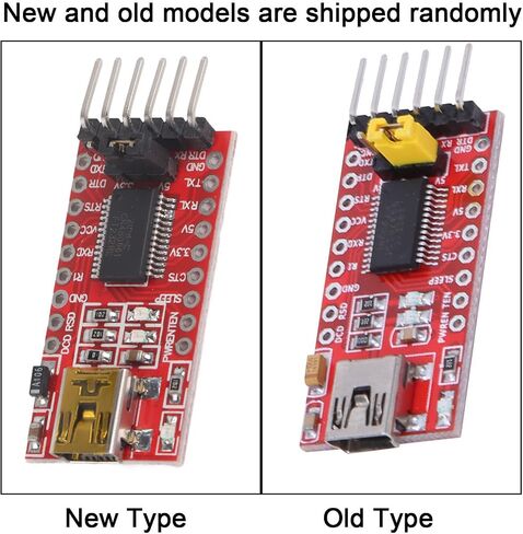 FT232RL 3.3V 5V Mini USB 2.0 to TTL Serial Port Converter Adapter Module in Saudi Arabia