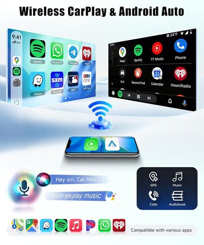 Car Radio for Honda Civic 2001-2005, Wireless CarPlay & Android Auto in Saudi Arabia