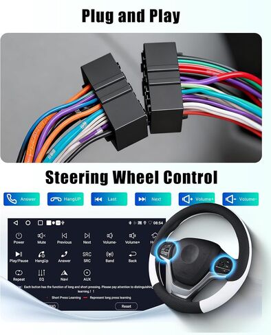 Car Radio for Honda Civic 2001-2005, Wireless CarPlay & Android Auto in Saudi Arabia