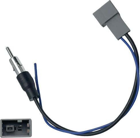 Radio Antenna Adapter Compatible with Honda Acura Mazda Aftermarket Radio Stereo Antenna Adapter for Accord Element CX-3 Integra Aftermarket Stereo Antenna Connector Replacement DIN Adaptor Cable Plug in Saudi Arabia