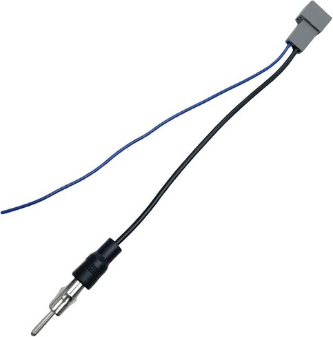 Radio Antenna Adapter Compatible with Honda Acura Mazda Aftermarket Radio Stereo Antenna Adapter for Accord Element CX-3 Integra Aftermarket Stereo Antenna Connector Replacement DIN Adaptor Cable Plug in Saudi Arabia