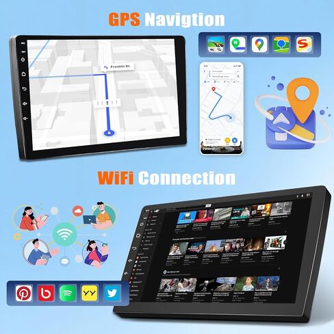 9'' Android 15 Double Din 2+64G Car Stereo for VW Touareg 2003-2010 in Kuwait