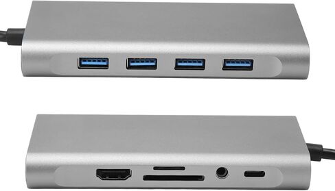 USB C Hub,11 in 1 HD Multimedia Interface VGA PD 5Gbps Transmission Docking Station for Laptops in Saudi Arabia