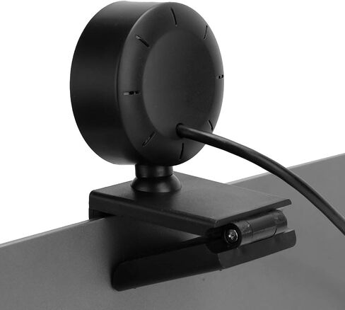 Webcam with Light Built - in Microphone, 1080P HD Live Streaming Webcam for Computer, Plug and Play USB Camera with Auto Focus for YouTube OBS Zoom Video Conferencing in Kuwait