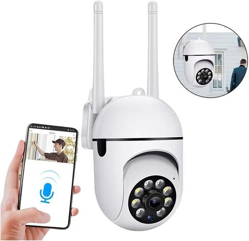 ICam365 2MP IP Camera Smart Outdoor Home Security WiFi CCTV Surveillance with Color Night Vision HD 2-Way Audio 1080P(US Plug) in Saudi Arabia