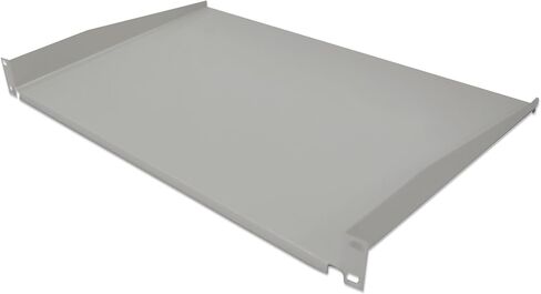Intellinet 19 Inch Fixed Extending Shelf, 1U, Black, Steel in Saudi Arabia