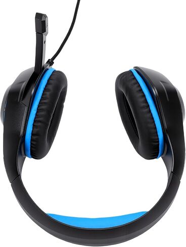 Gaming Headset with 40mm Drivers Noise Cancelling Mic (Black Blue) in Kuwait
