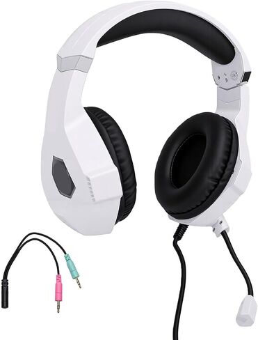 RGB Gaming Headset Over Ear Computer Headphones with 40mm Drivers in Kuwait
