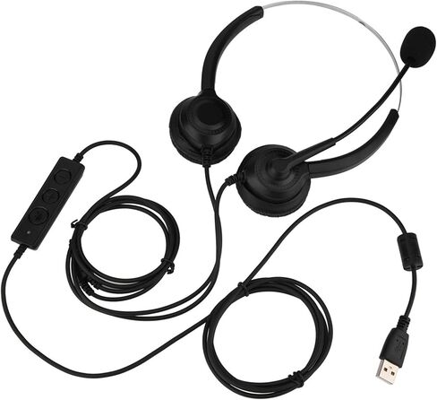 Aoresac Call Center USB Headset USB Call Center Headset Noise Cancelling in Kuwait