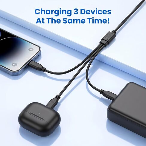 USB C Splitter Charging USB-C Splitters 3-in-1 in Saudi Arabia