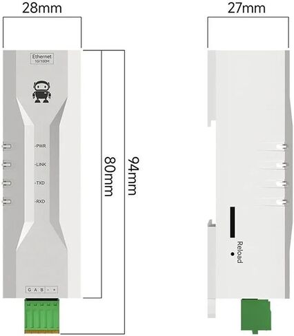 RS485 to Ethernet Serial Port Server NE2-D11 DC 8-28V in Saudi Arabia