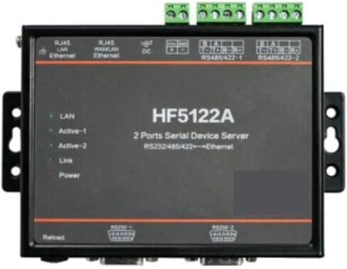 HF5122 RJ45 RS232/RS485/RS422 Serial to Ethernet eCos Serial in Saudi Arabia