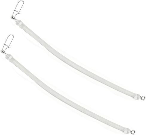2pcs in-Line Trolling Shock Snubber with Snap & Barrel Swivel in Kuwait