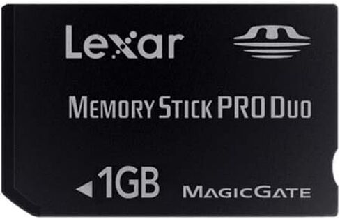 Lexar MSDP1GB-40-664 1 GB Platinum II Memory Stick Pro Duo (Retail Package) in Saudi Arabia