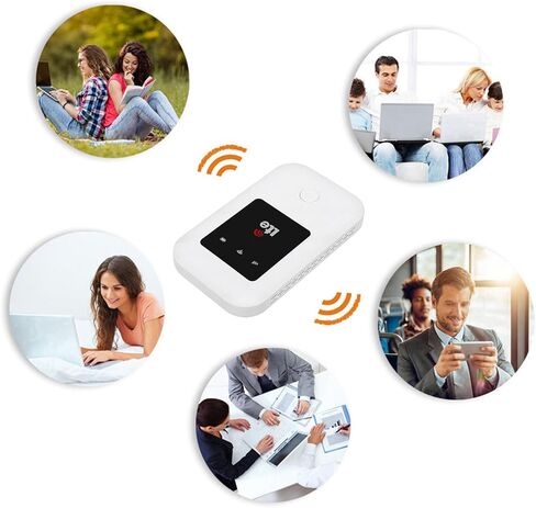Portable Hotspot, ABS 4G LTE Travel Router with 2100mAh Battery, in Kuwait