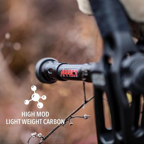 CBE Affect Stabilizer Hunting Bow Stabilizer 6 Inch Compact Design High Mod Lightweight Carbon with 2 1oz Steel Weights in Saudi Arabia