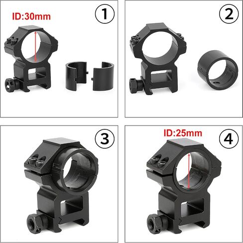AMEYXGS Archery Picatinny Bow Accessory Mount Stabilizer Flashlight Mount Flashlight Bracket Laser Sight Stand Flashlight Holder maded Aluminum Alloy Suitable for Bows Hunting and Bowfishing in Saudi Arabia