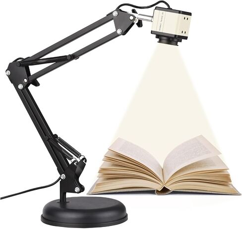 2 in 1 Document Scanner Camera & Webcam with Auto- 8 Mega-Pixel HD A3 Scan Webcam for Teacher Classroom Online Teaching in Saudi Arabia