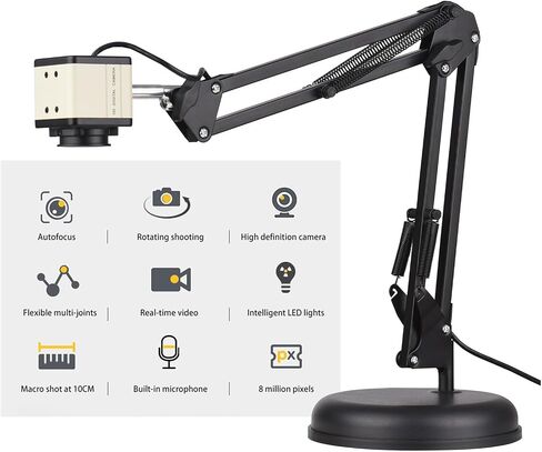 2 in 1 Document Scanner Camera & Webcam with Auto- 8 Mega-Pixel HD A3 Scan Webcam for Teacher Classroom Online Teaching in Saudi Arabia