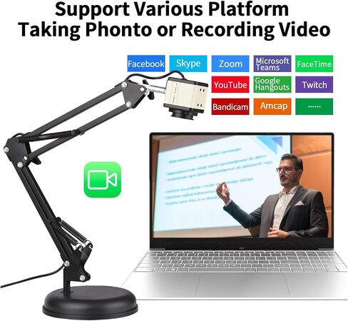 2 in 1 HD High-Definition A3 Scan Size Webcam for Teacher,Document Scanner Camera & Webcam with Auto- 8 Mega-Pixel in Saudi Arabia