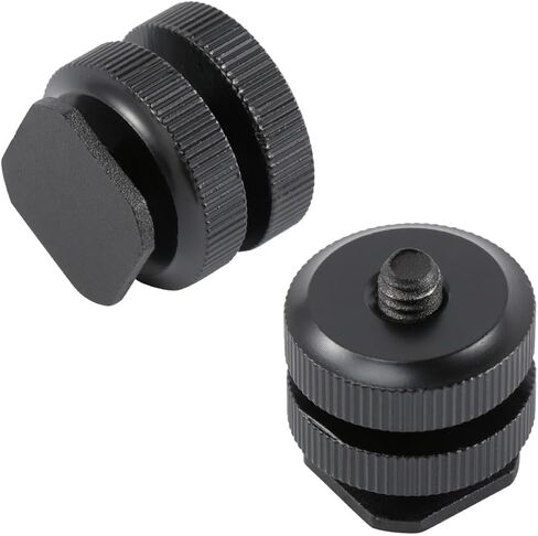 Hot Shoe Adapter Aluminum Alloy Mount 3 Pcs 1/4 Inch in Kuwait