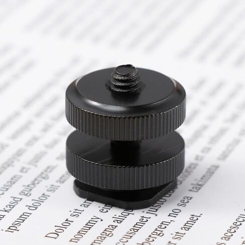 Hot Shoe Adapter Aluminum Alloy Mount 3 Pcs 1/4 Inch in Kuwait