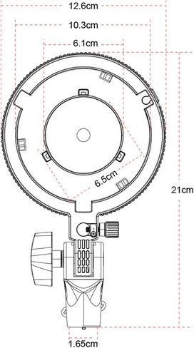 Camera Flash Mount Adapter for , Mini to Standard Converter in Saudi Arabia