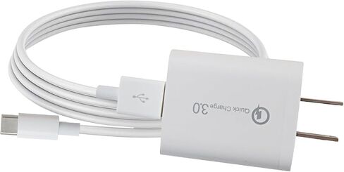 AC Power Supply Adapter Charger with 1.5m Charging Cord Compatible for Oculus Quest 2/Quest 2 Pro/Quest 1 - White in Saudi Arabia