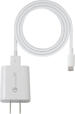 AC Power Supply Adapter Charger with 1.5m Charging Cord Compatible for Oculus Quest 2/Quest 2 Pro/Quest 1 - White in Saudi Arabia