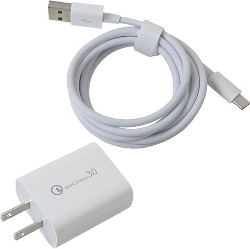 AC Power Supply Adapter Charger with 1.5m Charging Cord Compatible for Oculus Quest 2/Quest 2 Pro/Quest 1 - White in Saudi Arabia