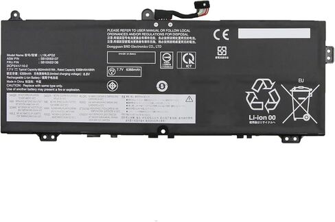 بطارية كمبيوتر محمول L19L4PG2 L19D4PG2 L19M4PG2 لجهاز Lenovo ThinkPad C13 Yoga الجيل الأول من سلسلة Chromebook، IdeaPad Flex 5-1470 1570 CB-13IML Series SB10X63137 SB10X63139 SB10X63140 (7.68 فولت 51 وات) in Kuwait