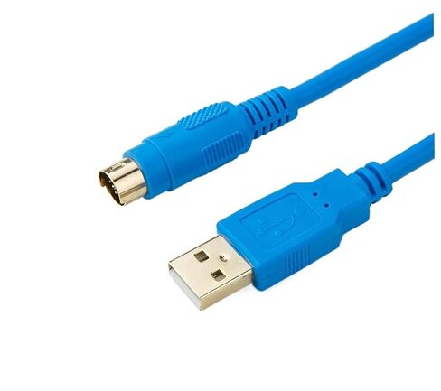 FX-USB-AW for PLC Programming Cable Communication Download Cable FX3U FX3G(Gold Plated Version) in Saudi Arabia
