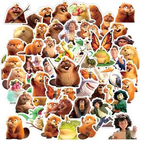 60 قطعة من ملصقات Disney Pixar Hoppers، ملصقات كرتونية مقاومة للماء من الفينيل للفتيات المراهقات وزجاجة مياه ولوح التزلج والهاتف المحمول وخوذة الدراجة in Kuwait