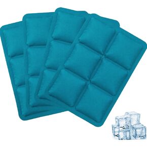 Small Ice Packs for Lunch Boxes, 6"x4", 4 Pcs in Kuwait