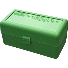 MTM 50 Round Flip-Top Rifle Ammo Box WSM, 45-70 (Green), 3.08-Inch (RMLD-50-10) in Saudi Arabia