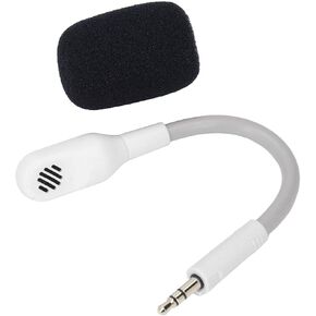 Barracuda X Wireless Gaming Headset Mic Replacement Premium Boom Microphone with Noise Cancellation for and Streamers 3.5mm (White) in Saudi Arabia