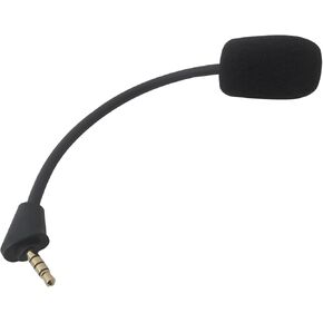 Game Mic Fit for HyperX Cloud Al-PHA Wireless Gaming Headset, 3.5mm Detachable Noise Cancelling Microphone with LED Mute Indicator for PC X-Box One P-S4 P-S5 in Saudi Arabia