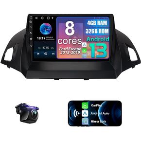 ترقية 8 Core 4G + 32G Android 14 راديو السيارة لفورد إسكيب 2013-2019 in Kuwait