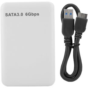 2.5in SATAs Hard Drive Enclosure – USB 3.0 High Speed 6Gbps to SATAs Adapter for 2.5in SSD/HDD,Supports 6Tb UASP,Easy Installation(Red) in Kuwait