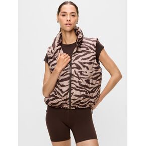 Old Navy Core Puffer Vest - Black Zebra in Kuwait