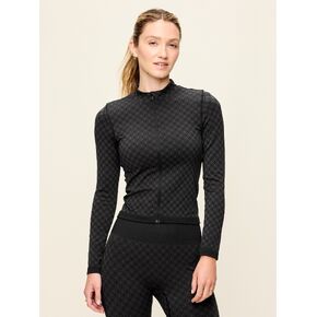 Old Navy Seamless Jacquard Full-Zip Jacket - Black Jack in Kuwait