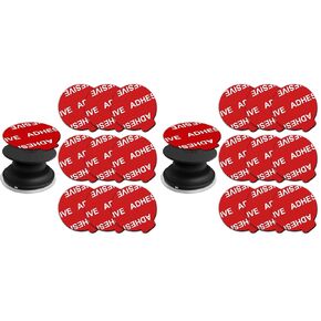 AZXYI Very High Bond Sticky Adhesive, 9 Pack Adhesive Replacement for Socket Base, 1.4 inches Double Sided Sticker Tapes for Phone Collapsible Grip & Stand Base in Kuwait