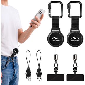 Anti-Theft Phone Tether, Black (2 Pack) in Saudi Arabia